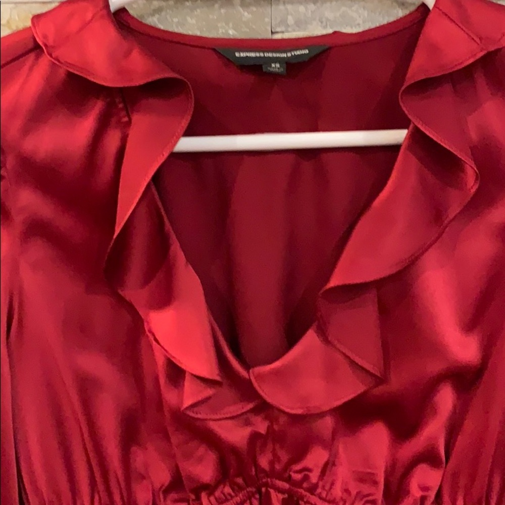 Red blouse - Picture 2 of 2